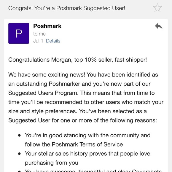 ๐I'm a Poshmark Ambassador!๐ - Picture 2 of 2